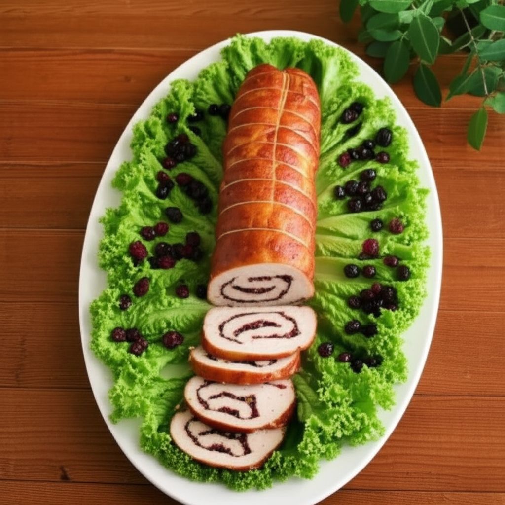 Cranberry Stuffed Turkey Breasts