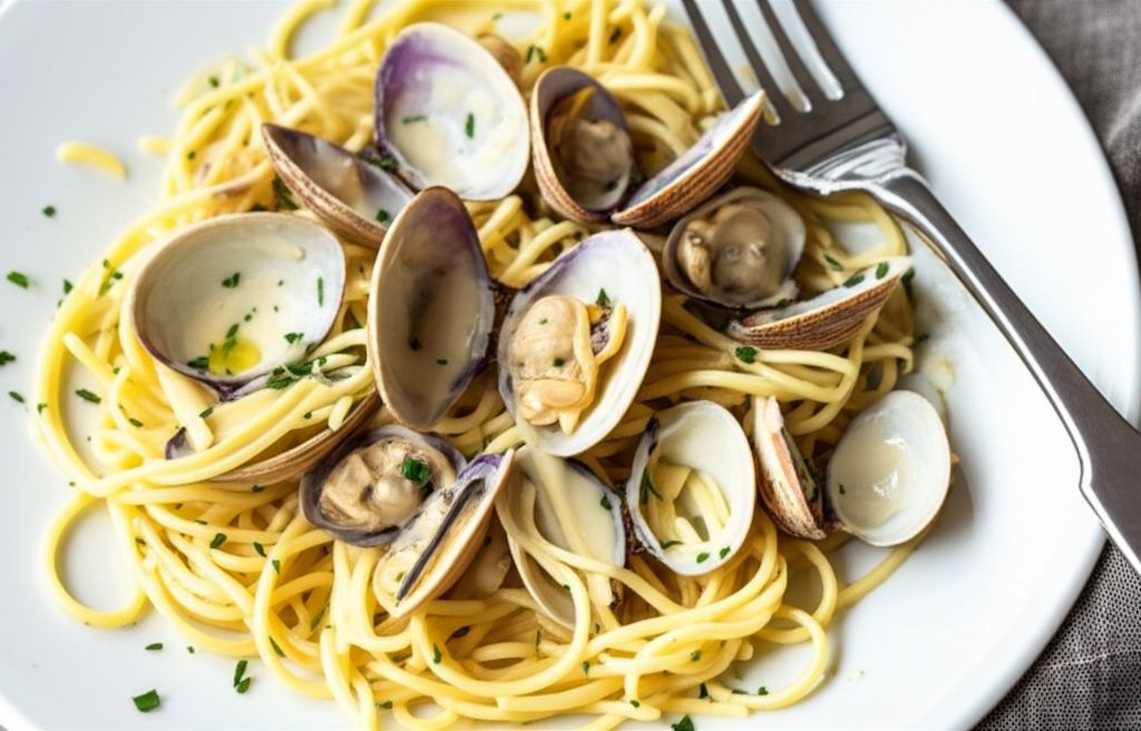 Creamy Linguine with Clam Sauce