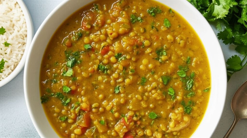 Easy Instant Pot Green Moong Dal