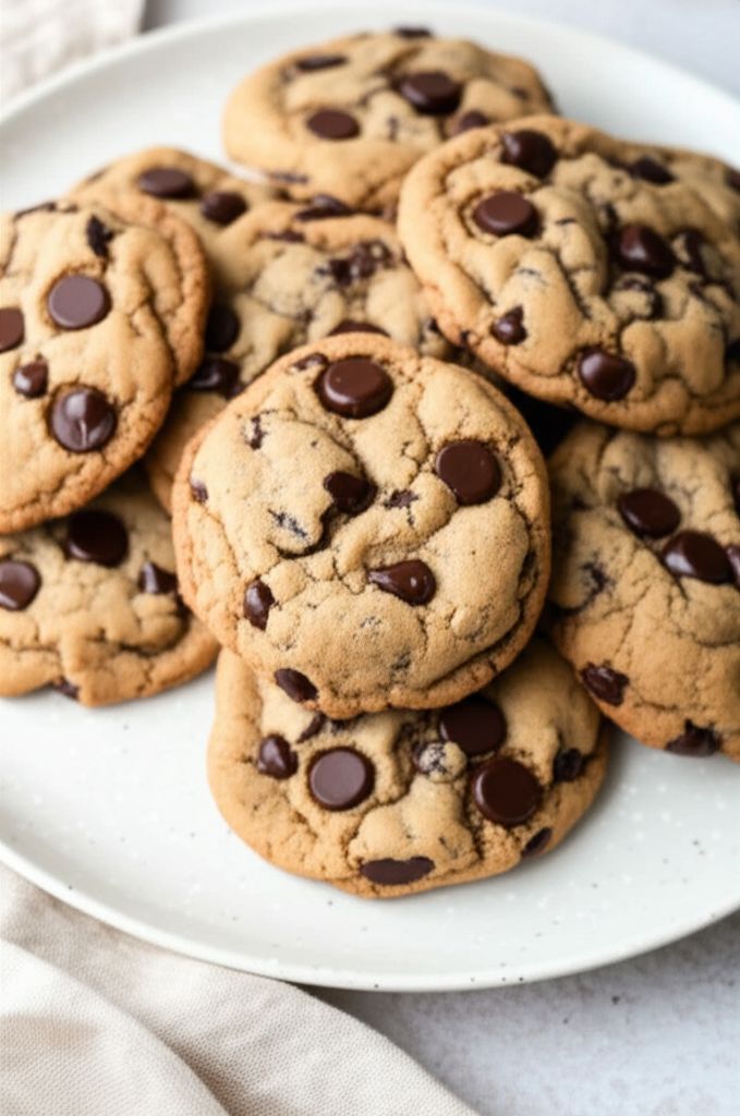 Fluffy Chocolate Chip Cookies