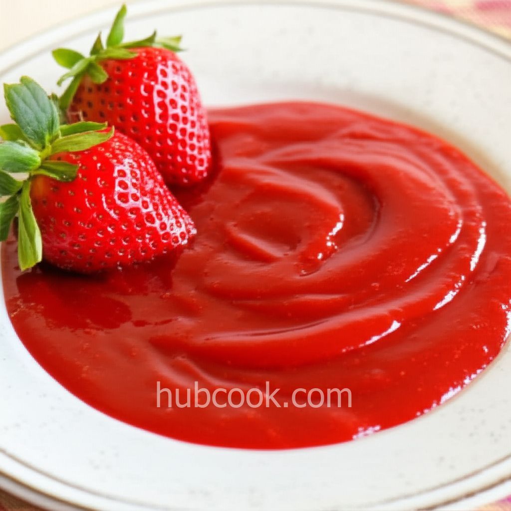 Fresh Strawberry Sauce