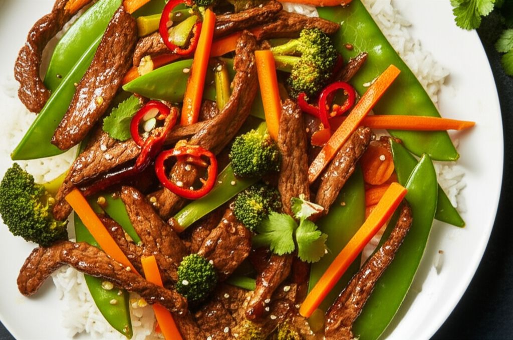 Ginger Beef Stir-Fry