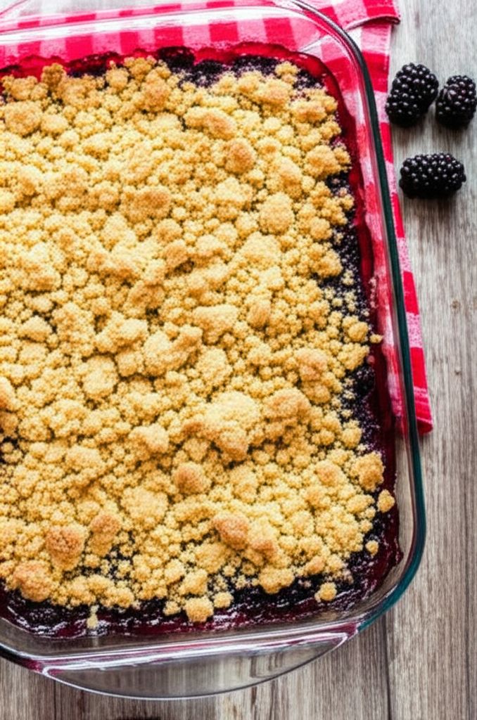 Grammy's Easy Blackberry Cobbler