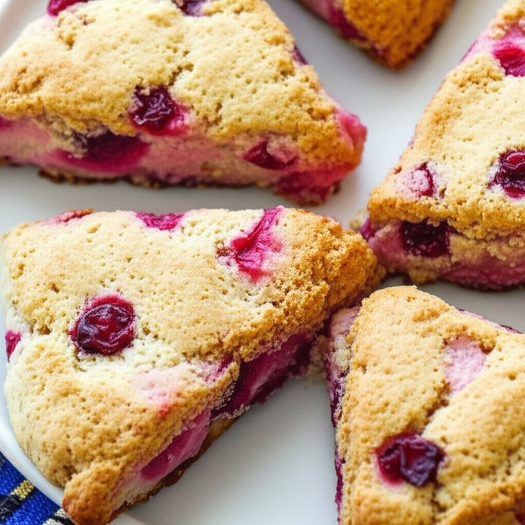 Heavenly Cranberry Scones