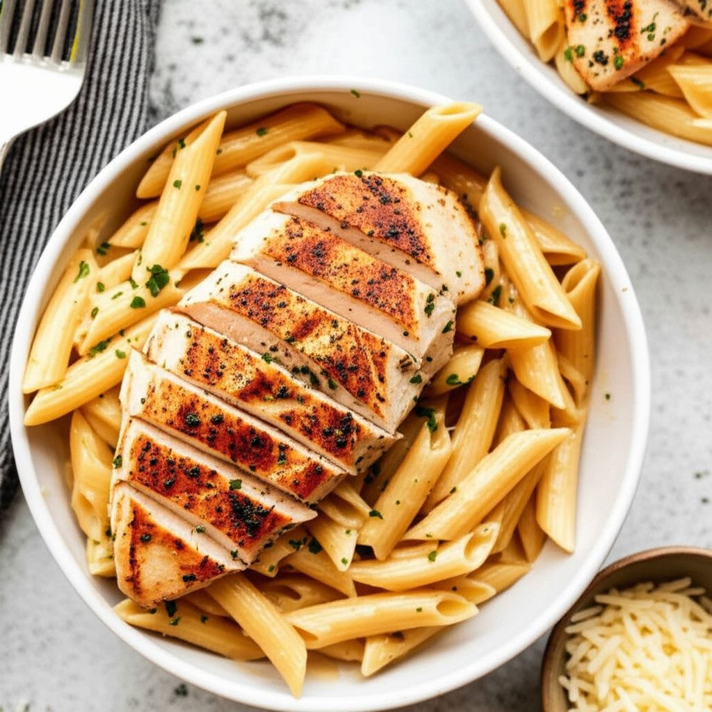 Instant Pot Chicken Alfredo