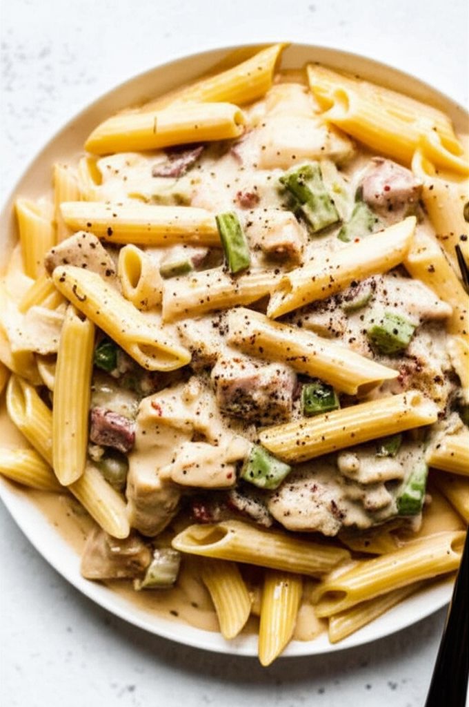 Instant Pot Creamy Chicken and Leek Alfredo