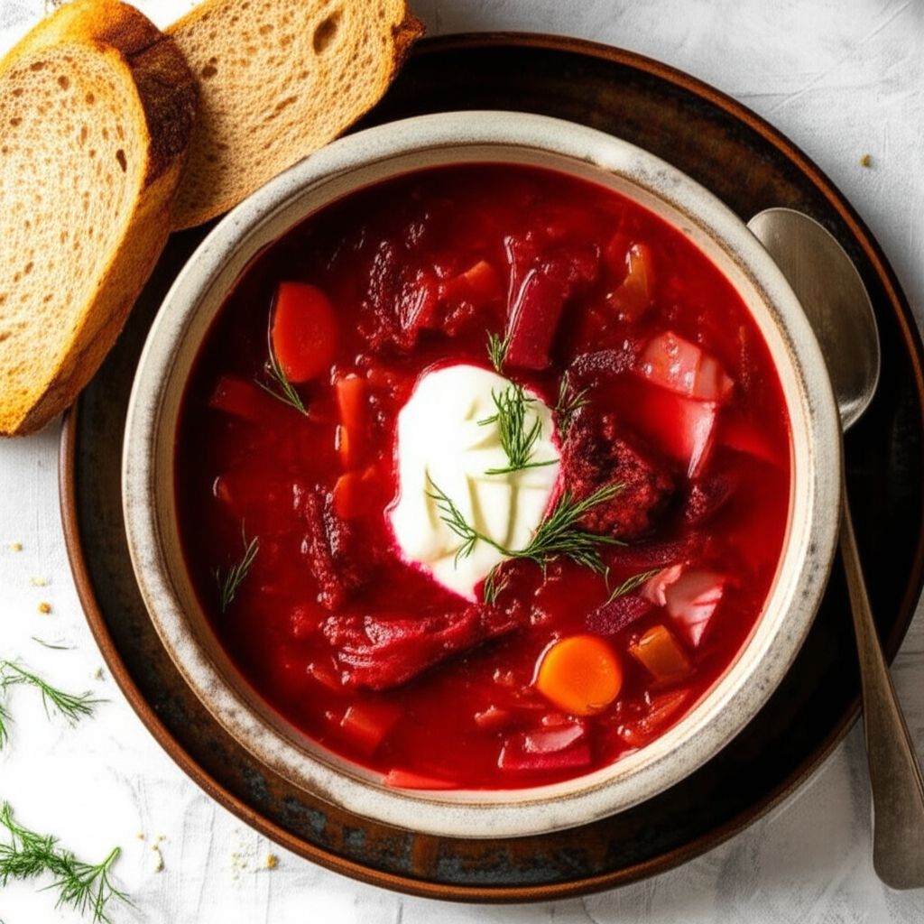 Jen's Borscht With Beef