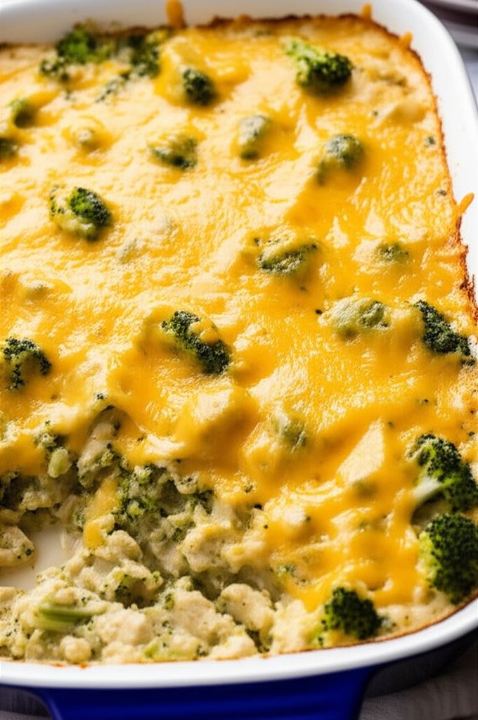 Keto Chicken-Broccoli Casserole