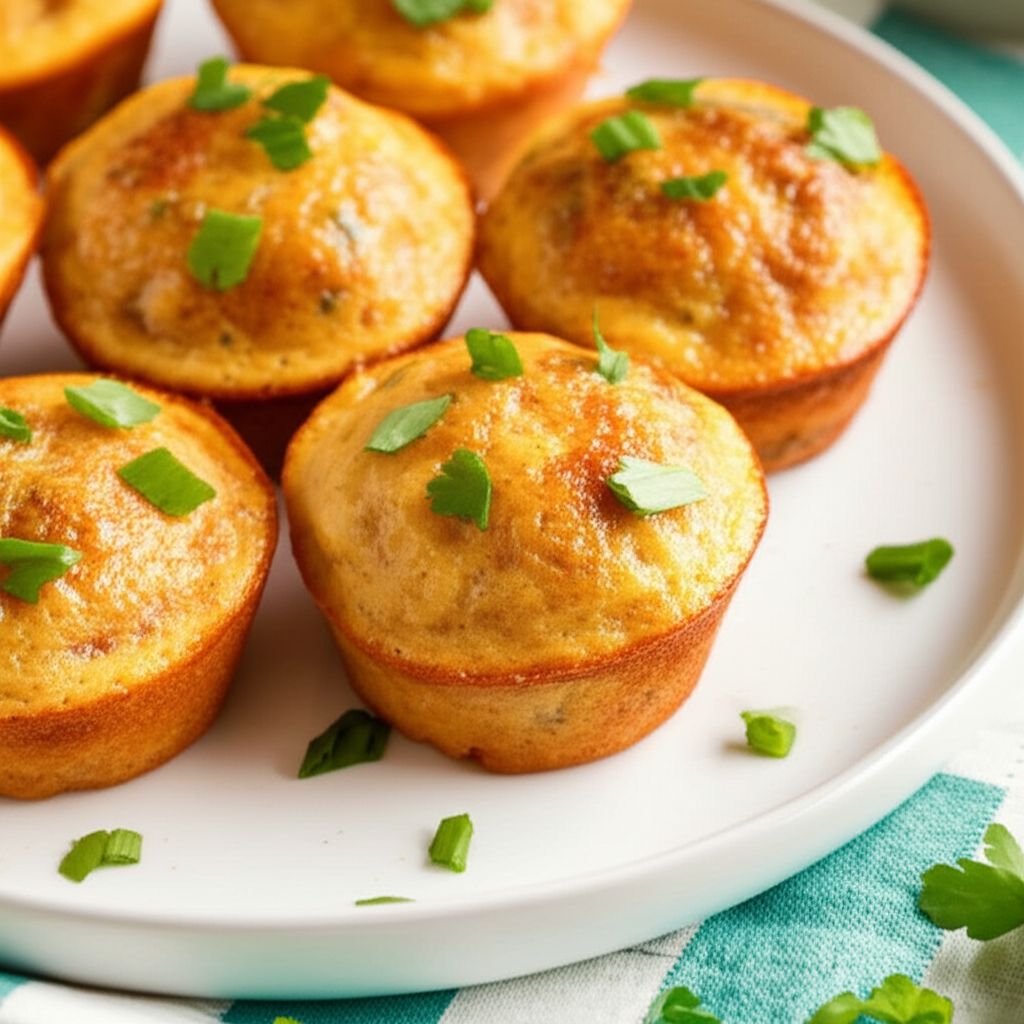 Mini Sausage Pancake Muffins