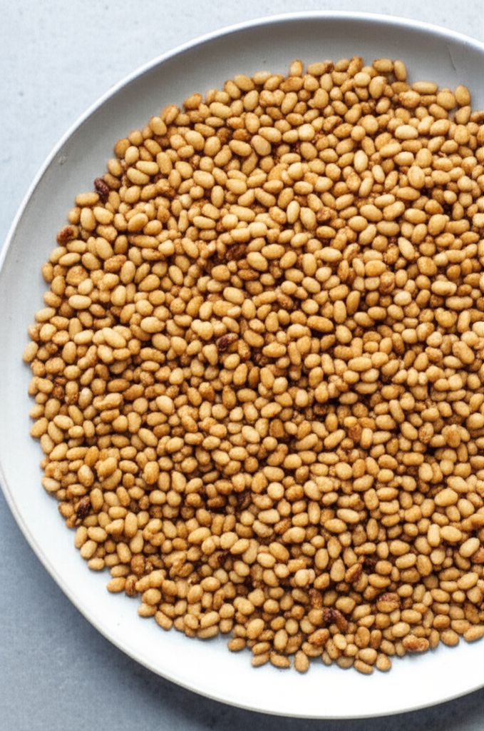 Parmesan-Encrusted Pine Nuts