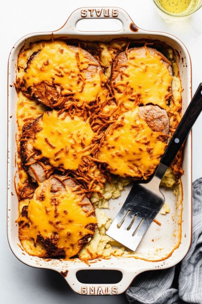 Pork Chop Potato Casserole