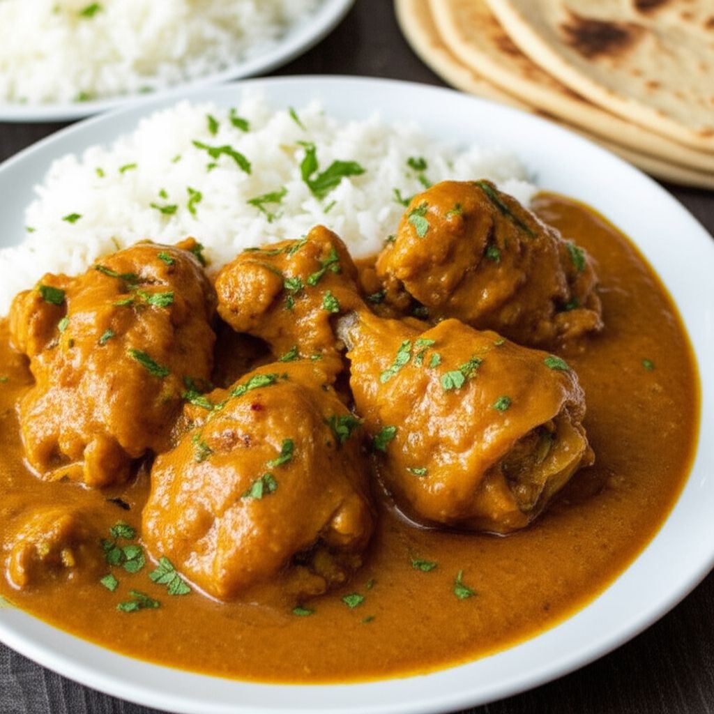 Punjabi Chicken in Thick Gravy