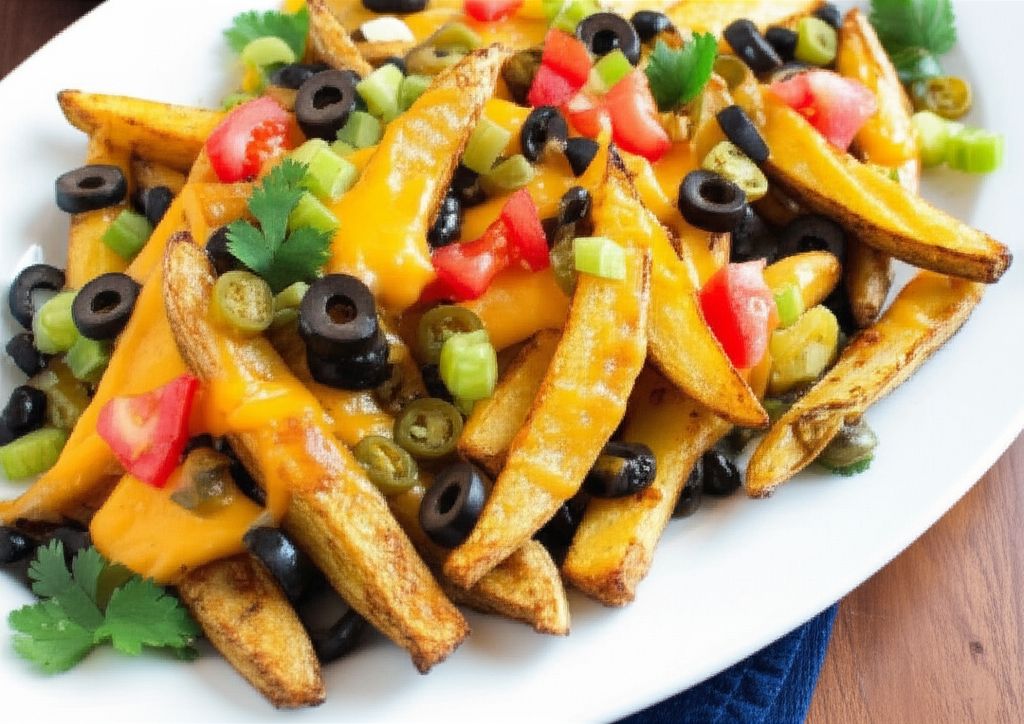 Quick Potato Nachos