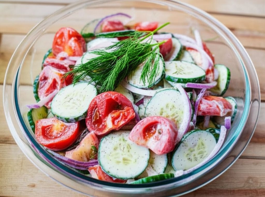 Refreshing Cucumber Salad