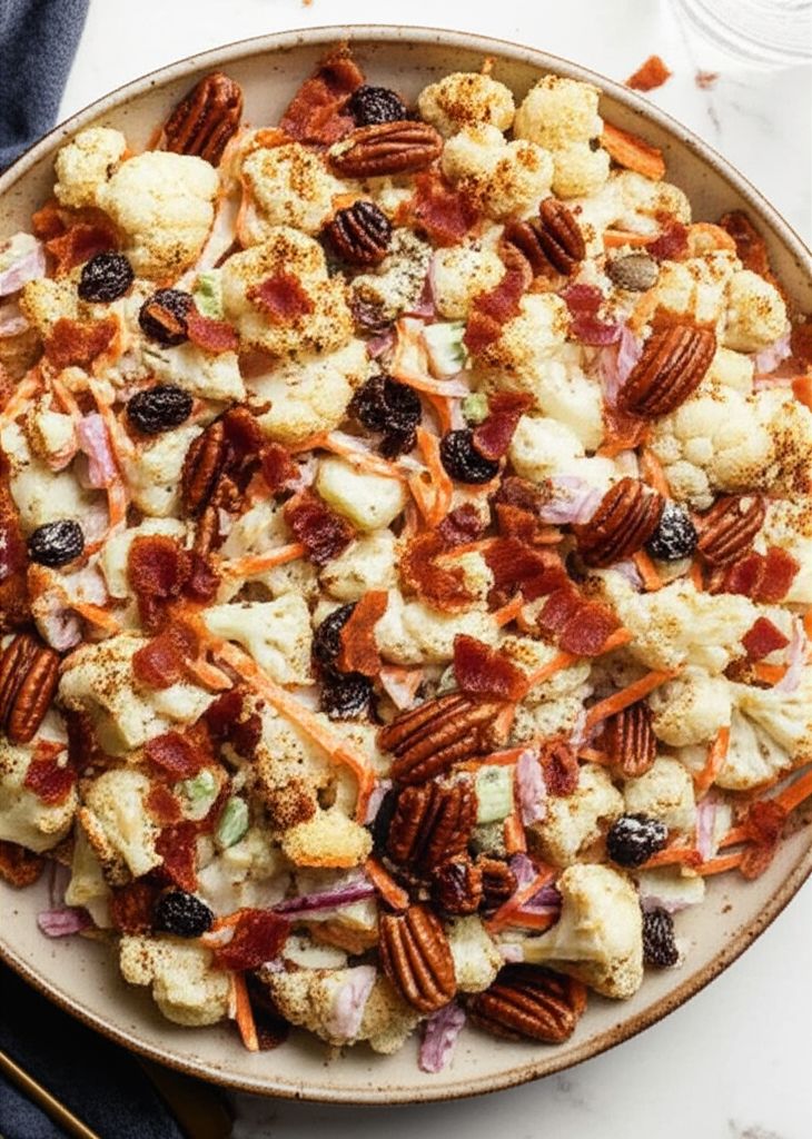 Roasted Cauliflower Salad