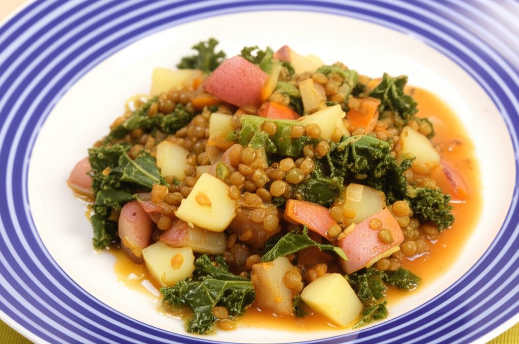 Ruth's Red Lentil and Potato Soup