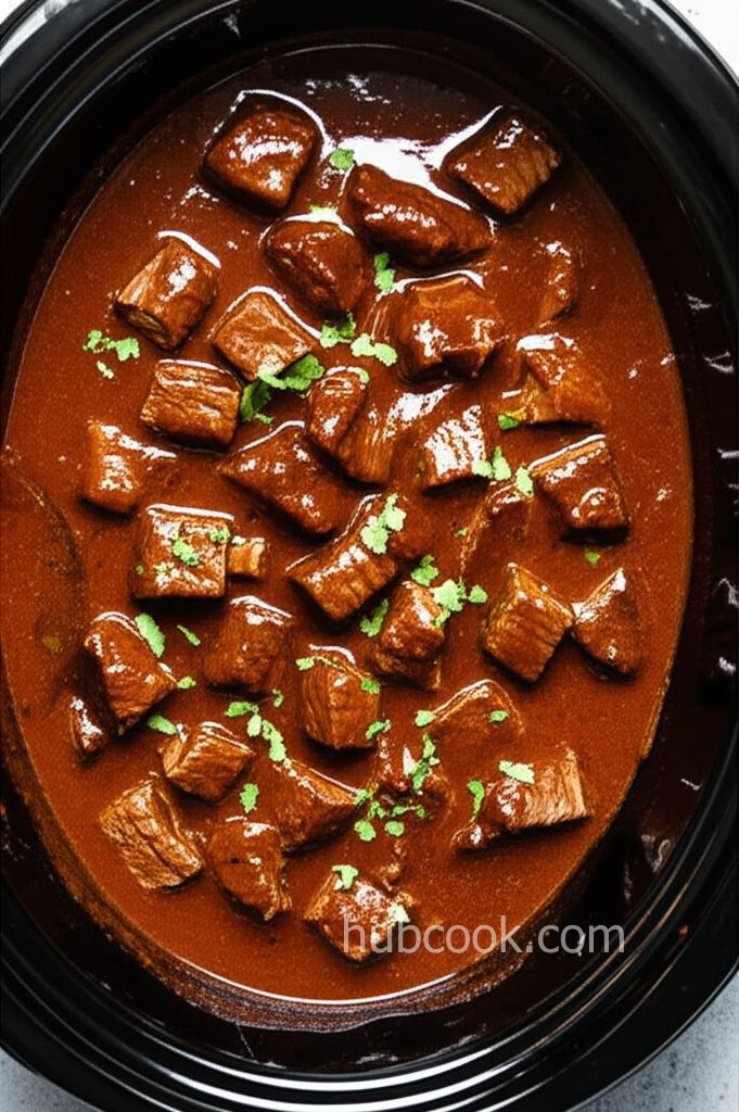 Savory Slow Cooker Beef Tips
