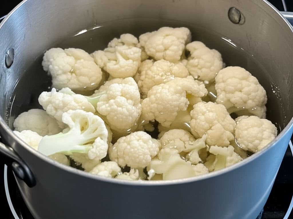 Smashed Cauliflower Side Dish