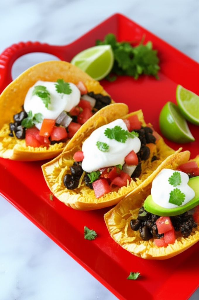 Spaghetti Squash Tacos