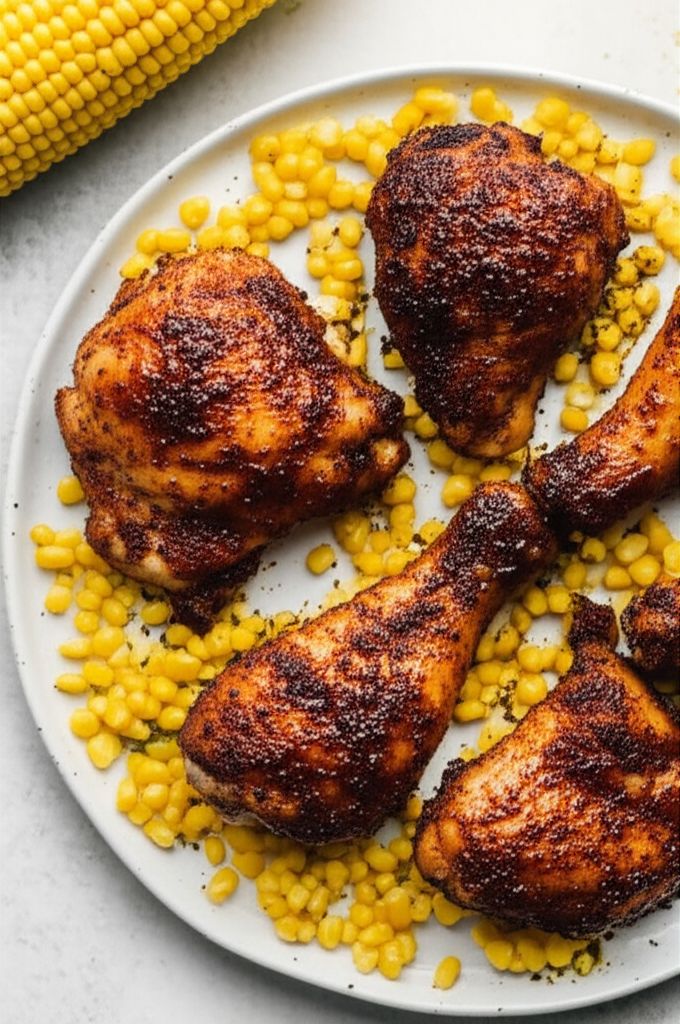 Spice Roasted Chicken Quarters