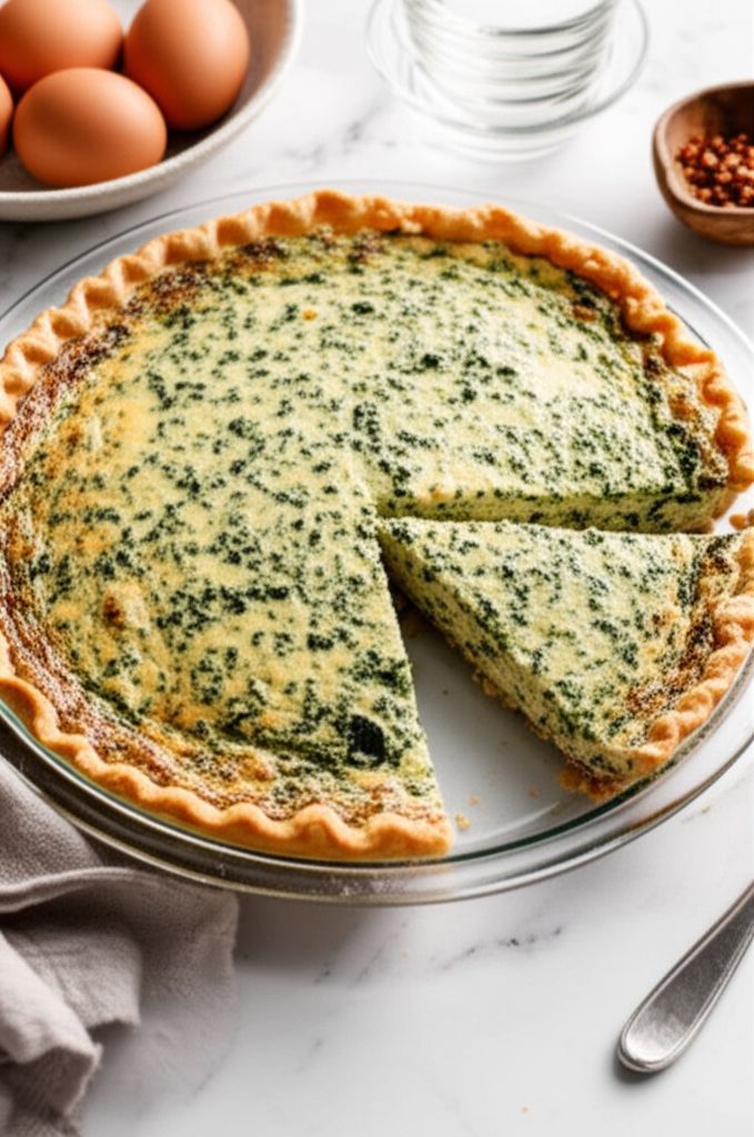 Spinach Ricotta Quiche
