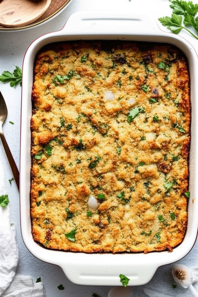 Thanksgiving Tradition Oyster Dressing