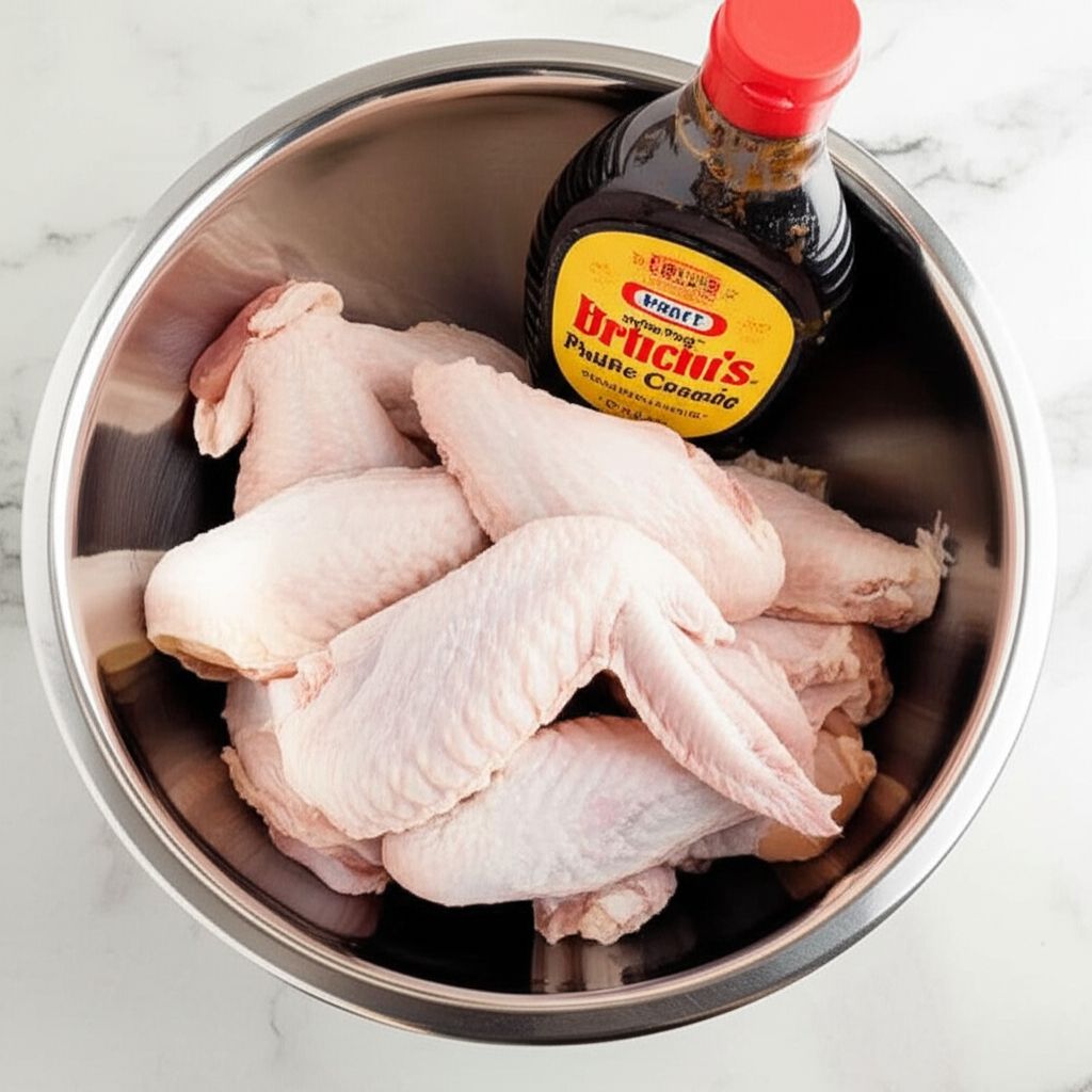 3-Ingredient Baked BBQ Chicken Wings