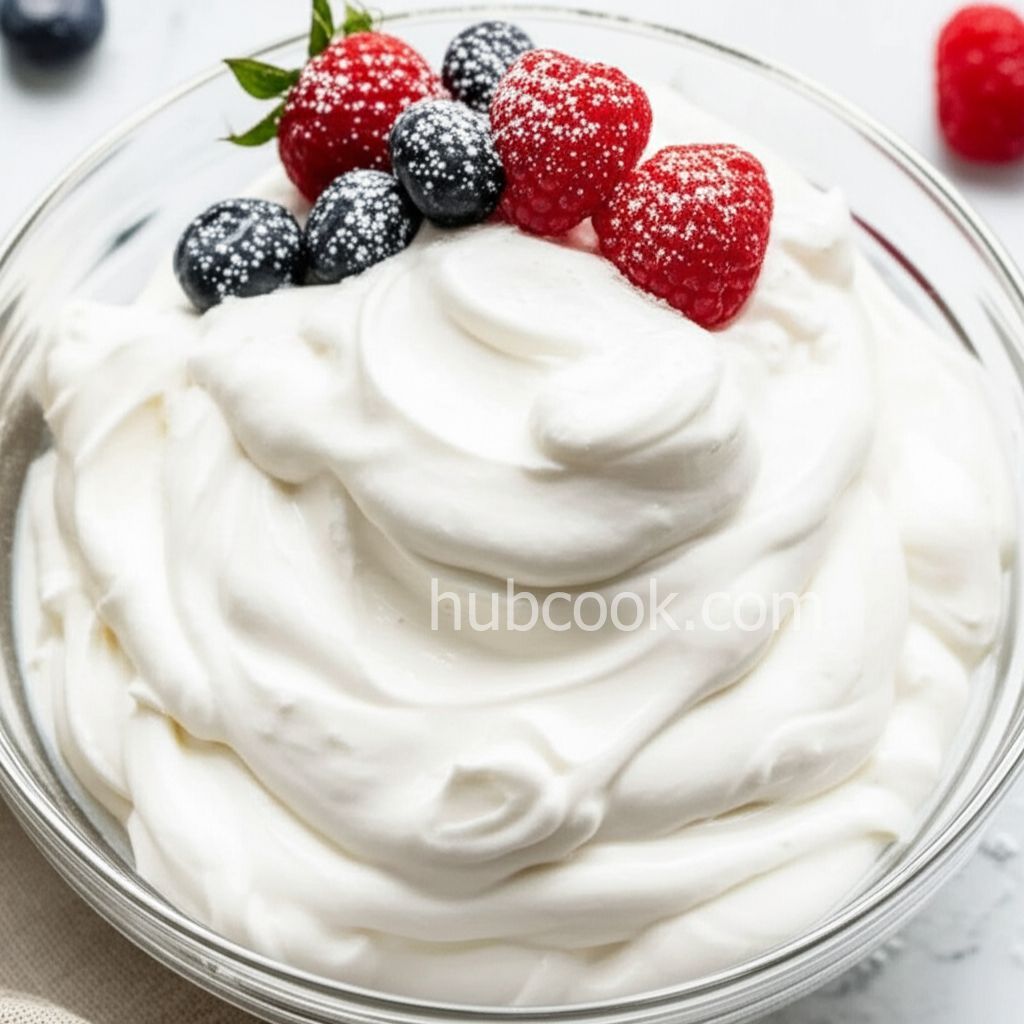 3-Ingredient Whipped Cream