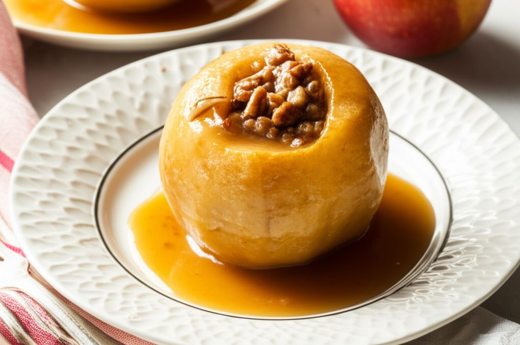 Apple Dumplings with Rich Cinnamon Sauce