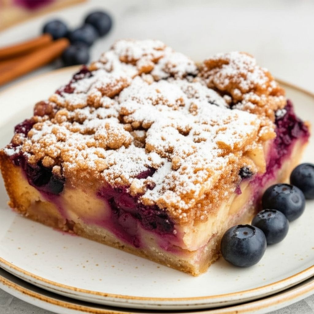 Apple-Blueberry Buckle