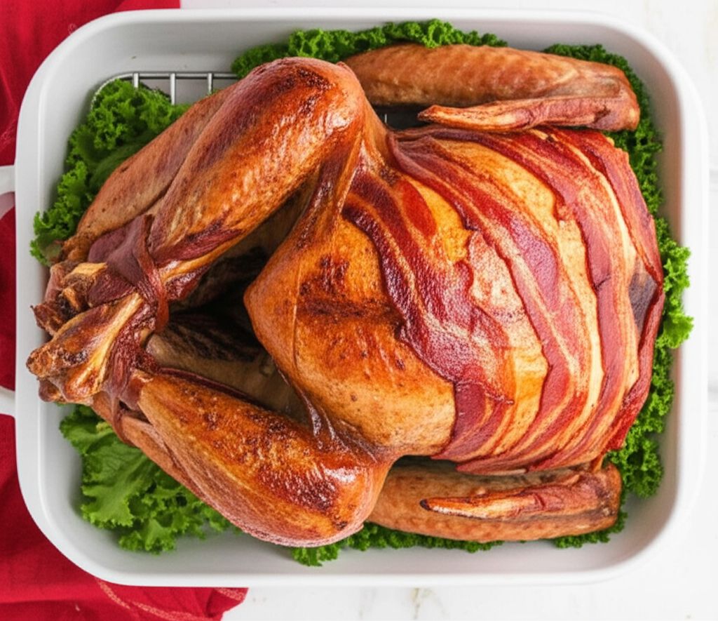 Bacon Wrapped Turkey