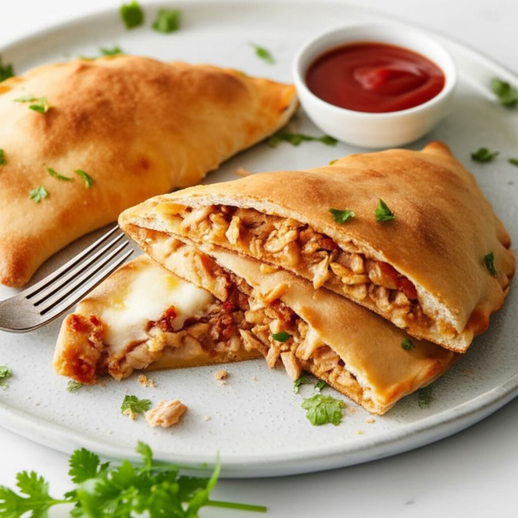 BBQ Chicken Calzones
