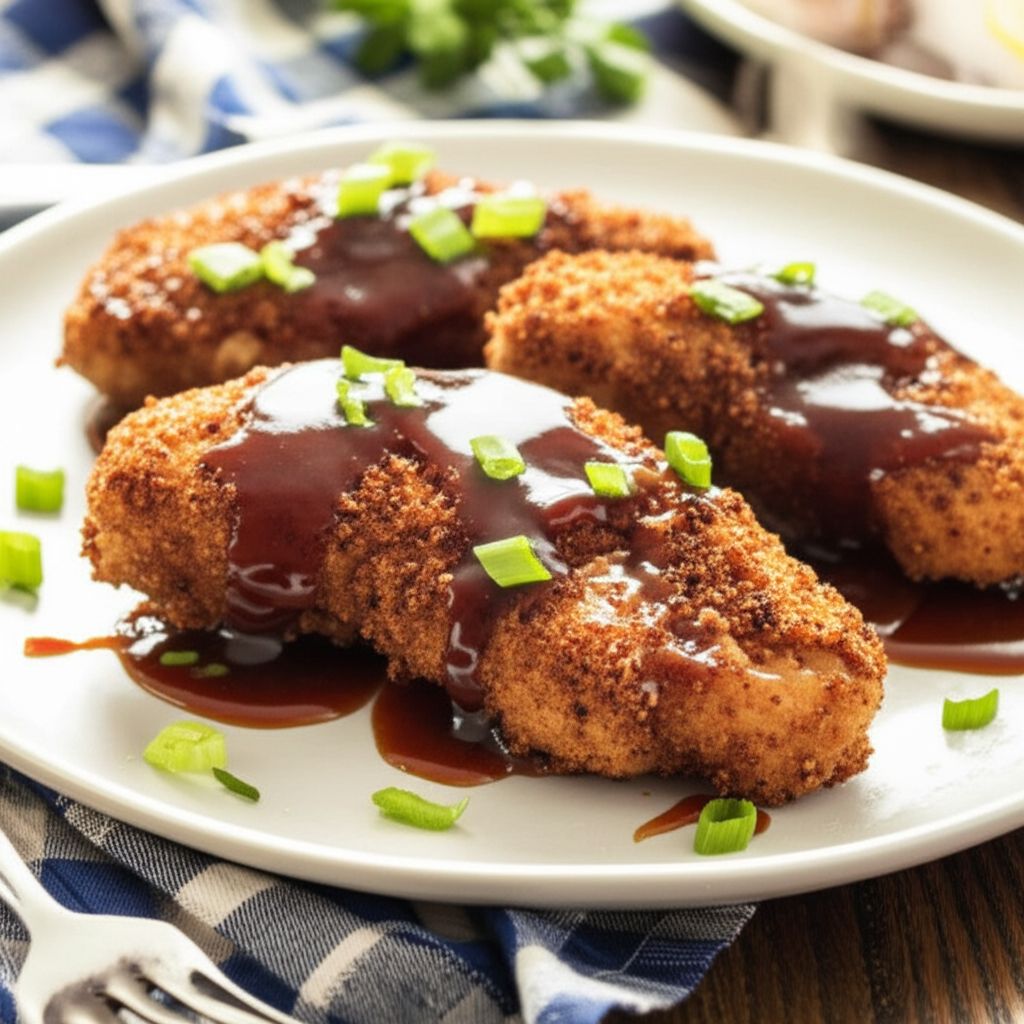 Bourbon Pecan Chicken