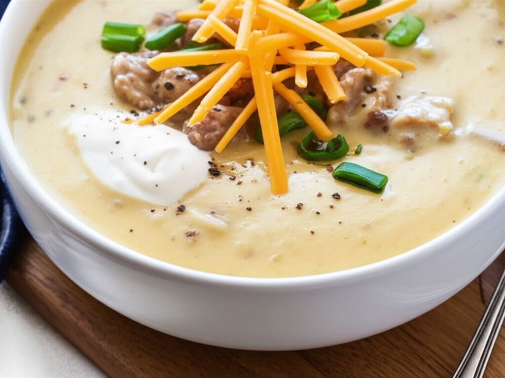 Brett's Slow Cooker Loaded Baked Potato Soup