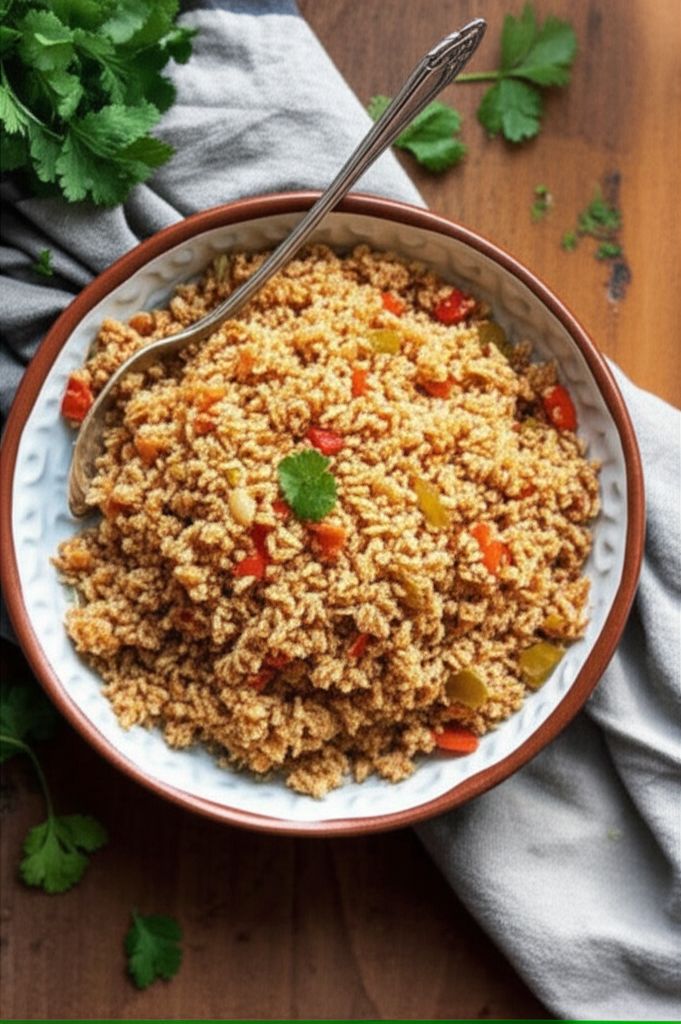 Brown Spanish Rice