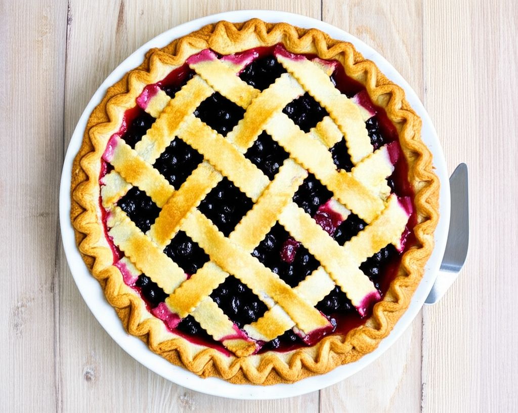 Canadian Saskatoon Pie