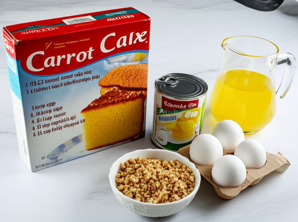 Carrot Cake from a Mix