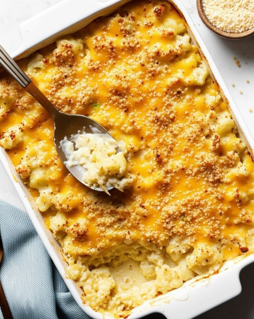 Cauliflower "Mac and Cheese" Bake