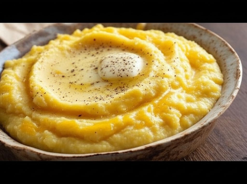 Cheesy Polenta