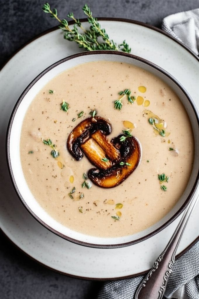 Chef John's Creamy Mushroom Soup