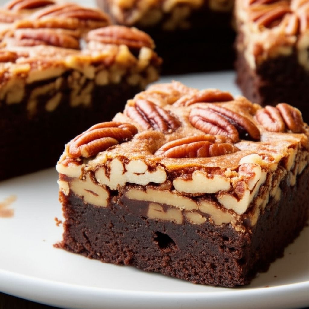 Chef John’s Pecan Pie Brownies