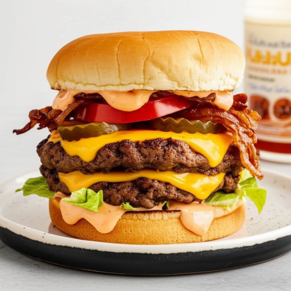 Copycat In-N-Out Double-Double Animal-Style Burger