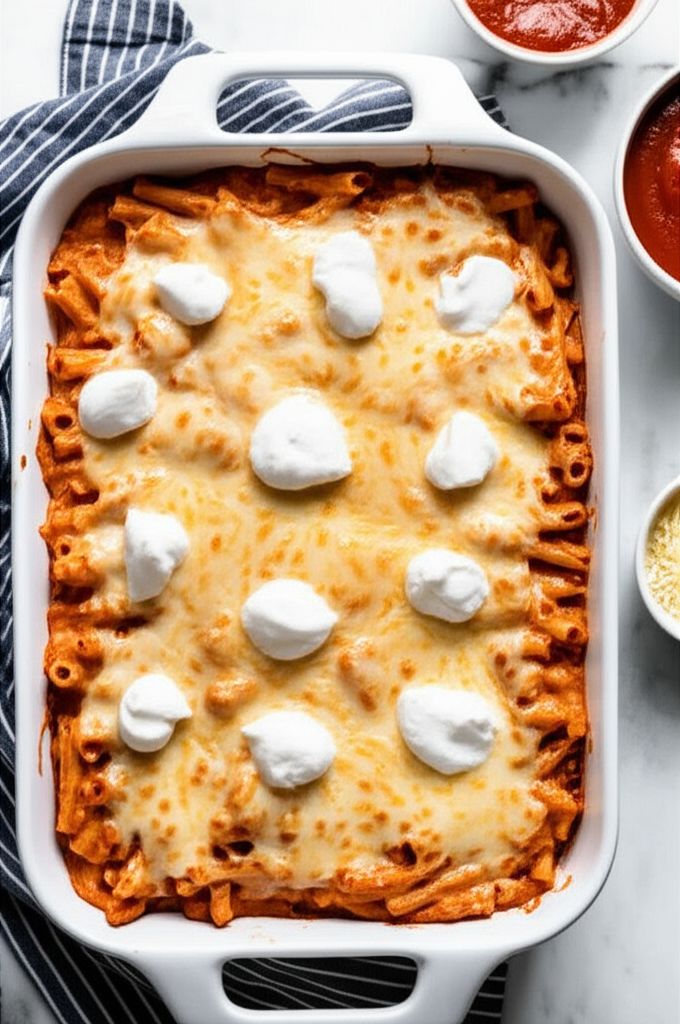 Creamy Baked Ziti