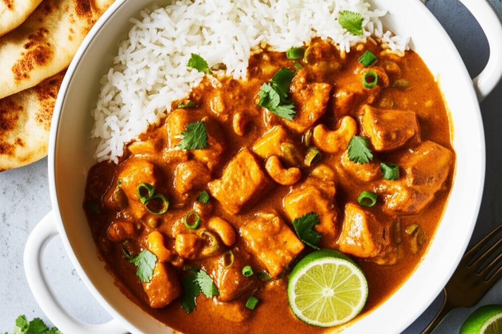 Creamy Cashew Chicken Curry