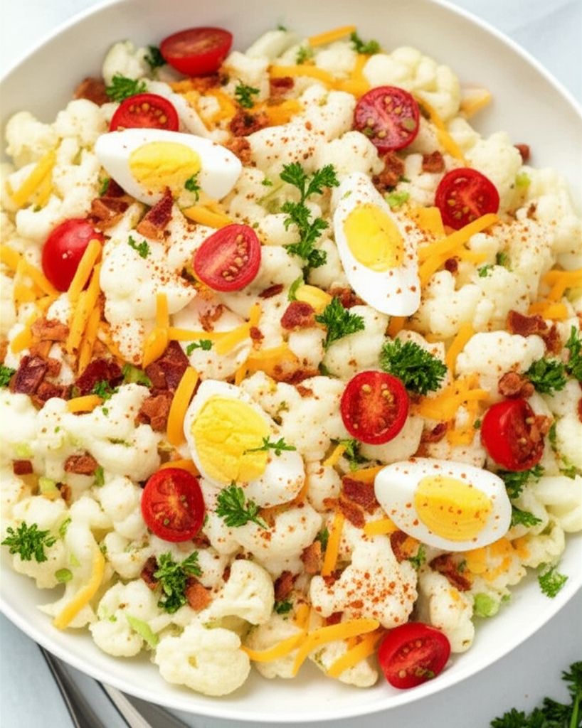 Creamy Cauliflower Salad