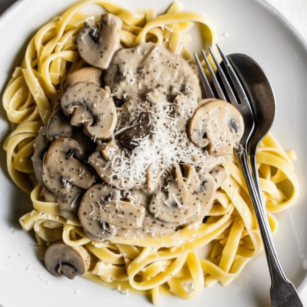 Creamy Mushroom Pasta