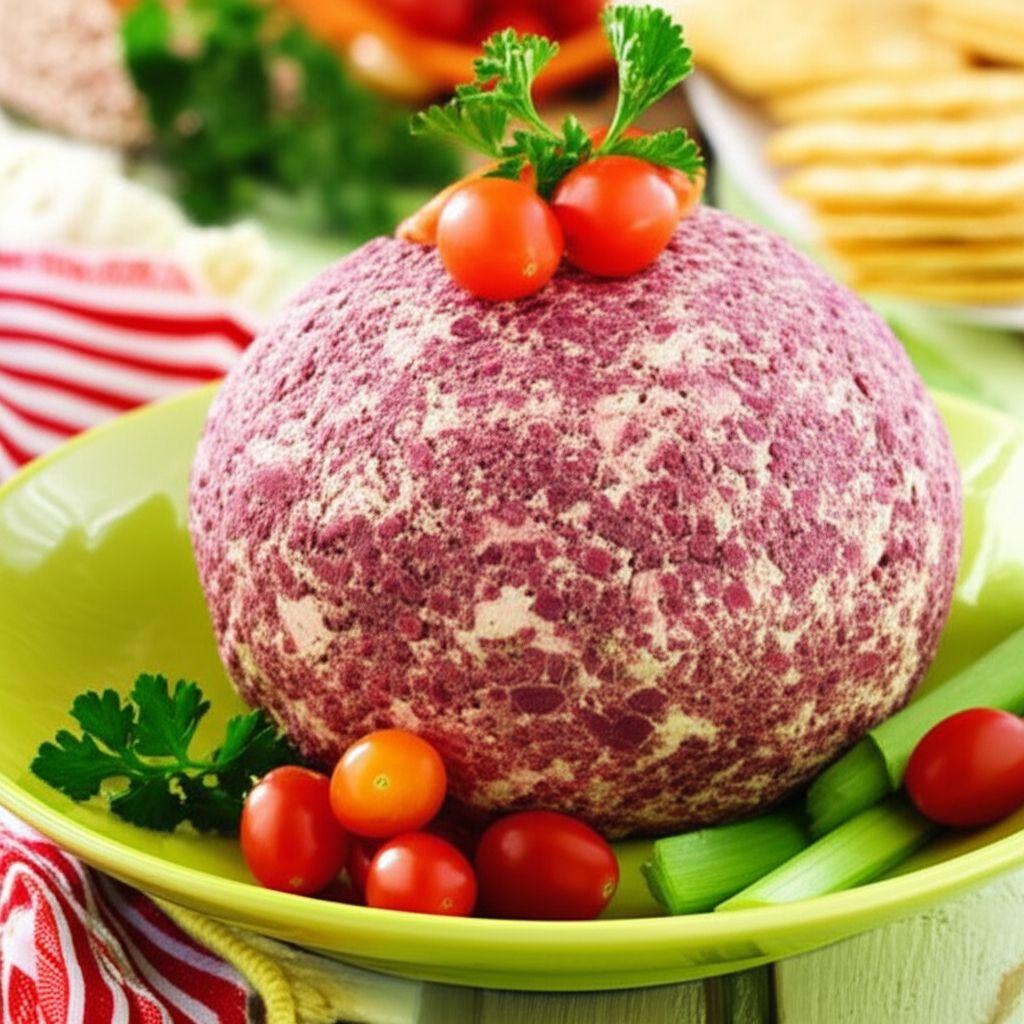 Dried Beef Cheese Ball