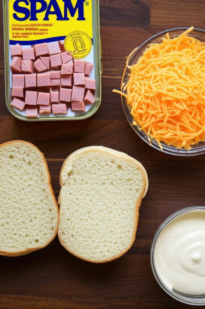 Easy Cheesy SPAM-wiches