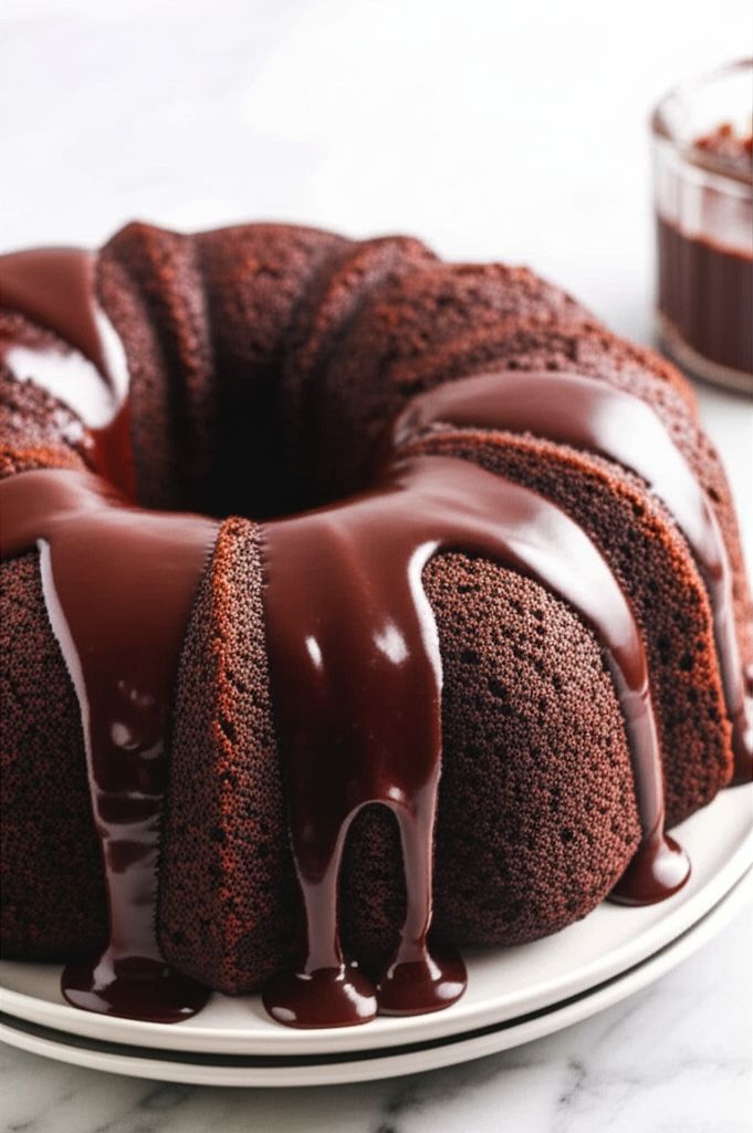 Easy Chocolate Bundt Cake Glaze
