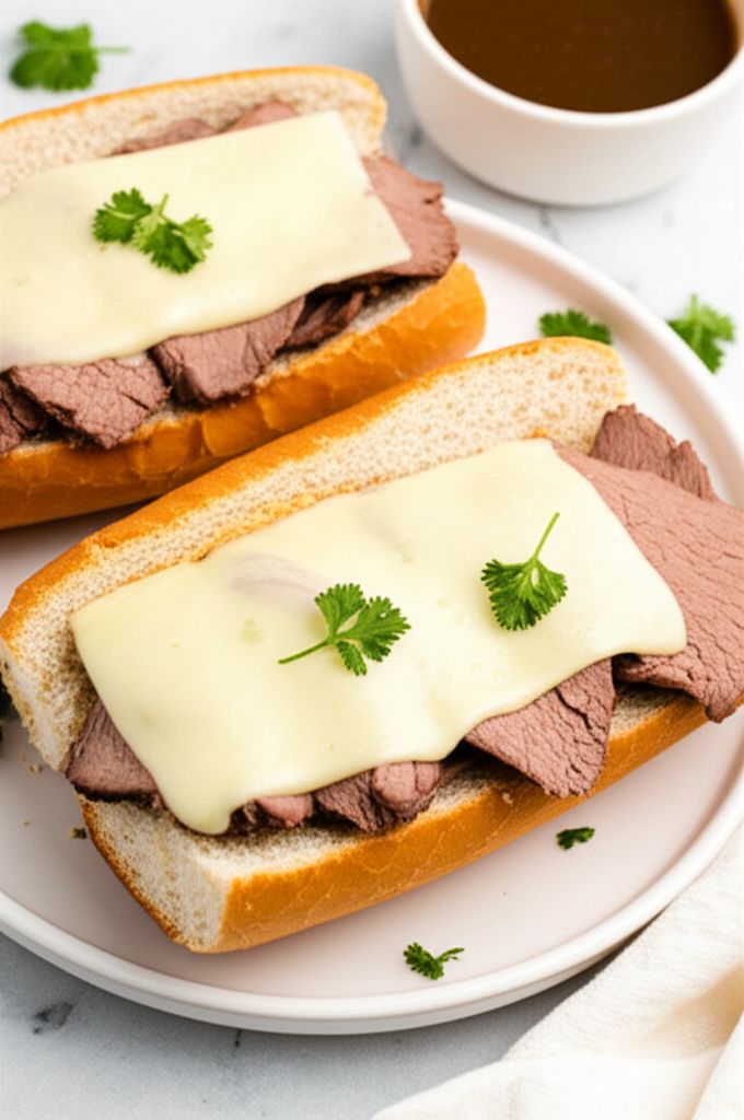 Easy French Dip Sandwiches